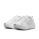 Nike Women's Vomero Plus Road Running Shoes in White/Summit White side view