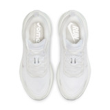 Nike Women's Vomero Plus Road Running Shoes in White/Summit White three-quarter view