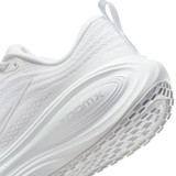 Nike Women's Vomero Plus Road Running Shoes in White/Summit White sole detail alternate
