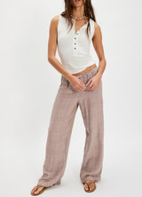 Free People Women's Jamie Henley Tank in Clean Ivory