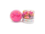 Young + Wild And Friedman Ice Cream Grab & Go Dough Jar front view
