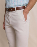 Southern Tide Men's Channel Marker Stretch Chino Pants Stone back