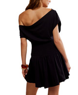 free-est by Free People Women's Scorching Hot Mini Dress in Black