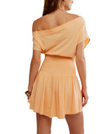 free-est by Free People Women's Scorching Hot Mini Dress in Icey Apricot