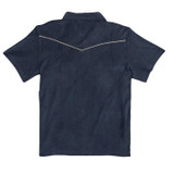 Sendero Provisions Co. Men's Cantina Terry Polo in Vintage Indigo