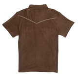 Sendero Provisions Co. Men's Cantina Terry Polo Light Brown front