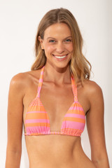 Rio de Sol Women's Solea Mel Bikini Halter Top