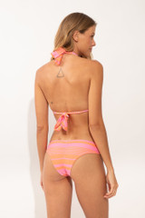 Rio de Sol Women's Solea Mel Bikini Halter Top side view