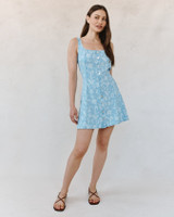 Bella Dahl Women's Vintage Fleur Denim Dress detail view