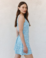 Bella Dahl Women's Vintage Fleur Denim Dress back view