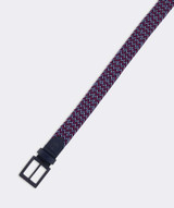 Vineyard Vines Men's Performance Flecked Bungee Belt in Multi