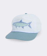 Vineyard Vines Tarpon Fish Rope Hat in Bonefish back view