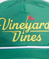 Vineyard Vines Golf Logo Rope Hat in Turf Green