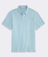Vineyard Vines Men's Surf Polo in Del Mar Blue