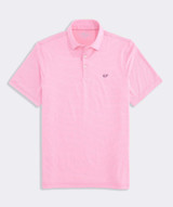 Vineyard Vines Men's Anegada Stripe Sankaty Performance Polo in Bahama Breeze