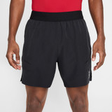 Nike Men's Court Advantage Dri-FIT 6 inch Tennis Shorts in Black