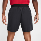 Nike Men's Court Advantage Dri-FIT 6 inch Tennis Shorts in Black back view