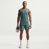 The Nike Men's Pro Training Dri-FIT 6 inch Shorts in Mineral Slate