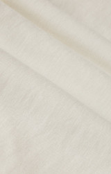 Z Supply Women's Sloane Linen Cropped Tank Top in White detail