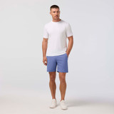 Mizzen+Main Men's Deck Shorts in Coastal Fjord side view