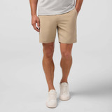 Mizzen+Main Men's Deck Shorts in Light Khaki side view