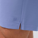 Mizzen+Main Men's Deck Shorts in Coastal Fjord back view