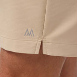Mizzen+Main Men's Deck Shorts in Light Khaki fit view