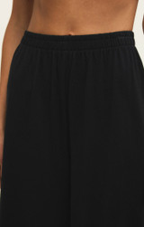 Z Supply Women's Scout Jersey Pants in True Black