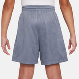 The Nike Kids' Nike Multi Dri-FIT Mesh Shorts in Cool Grey