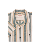 The Filson Men's Chambray Camp Shirt in Natural Khaki