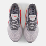 New Balance Men's Fresh Foam X More v6 Running Shoes Grey Matter angle view