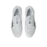 Asics Men's Solution Speed FF 4 Tennis Shoes in White and Black top view