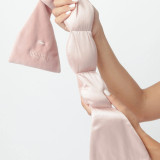 Nodpod Mineralized Silk Sleep Mask Petal front view