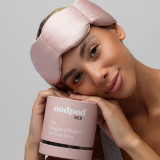 Nodpod Mineralized Silk Sleep Mask Petal strap detail