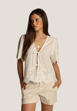Dylan Women's Ryder Shorts Natural back view
