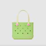 Bogg Bags Bitty Tote Lime In The Coconut angled view
