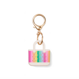 Bogg Bags Tiny Tote Keychain in Color Burst