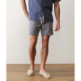 The Marine Layer Men's 6" Saturday Beach Shorts in India Ink