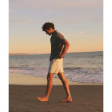 The Marine Layer Men's 6" Saturday Beach Shorts in Sand