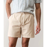 The Marine Layer Men's 6" Saturday Beach Shorts in Sand