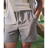 Marine Layer Men's Saturday Beach Shorts India Ink detail view