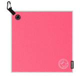 Ghost Golf Greenside Magnetic Towel in Hot Pink