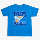 TYLER'S Youth Basketball Tee Royal Caribe and Navy