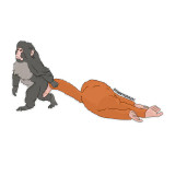 Sammy Gorin Punch the Monkey and His Plushie Sticker