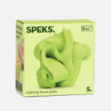Speks Blur Focus Putty Citron front view