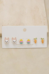 Mini Easter Stud Earrings Set