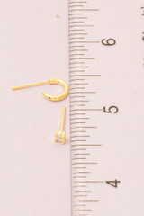 Fame Accessories Mini Four Piece Post Stud Earrings detail view