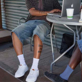HeyDude Men's Paul Pro Classic Shoes White side view