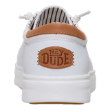 HeyDude Men's Paul Pro Classic Shoes White detail view