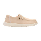 The HeyDude Women's Wendy Craft Suede Shoes in Whisper Pink